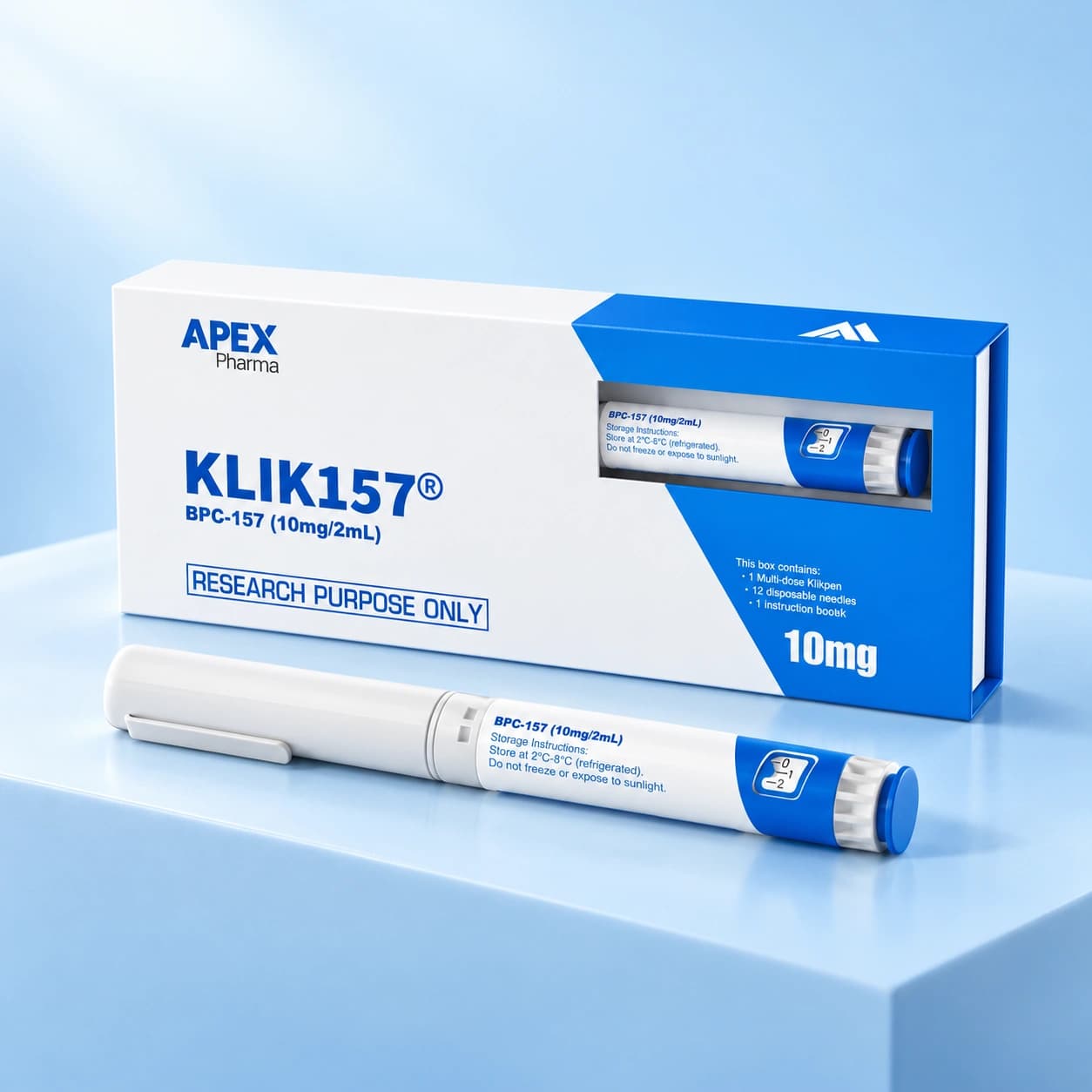 BPC-157 10mg Pen research product