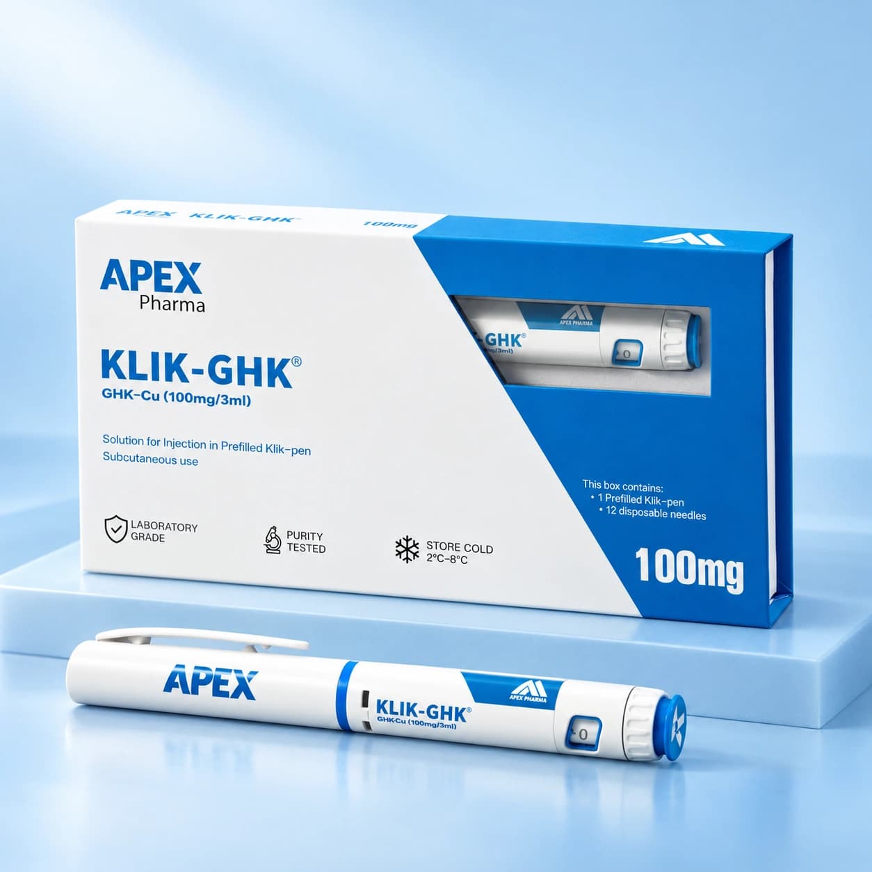 GHK-Cu 100mg Pen research product